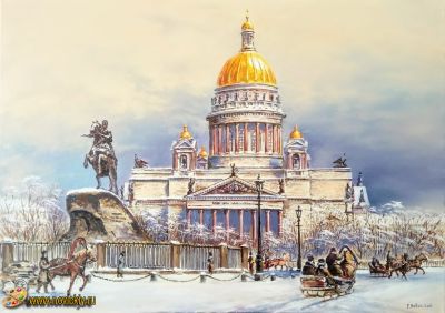 Снег в Санкт Петербурге
