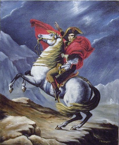 Наполеон Бонапарт на коне